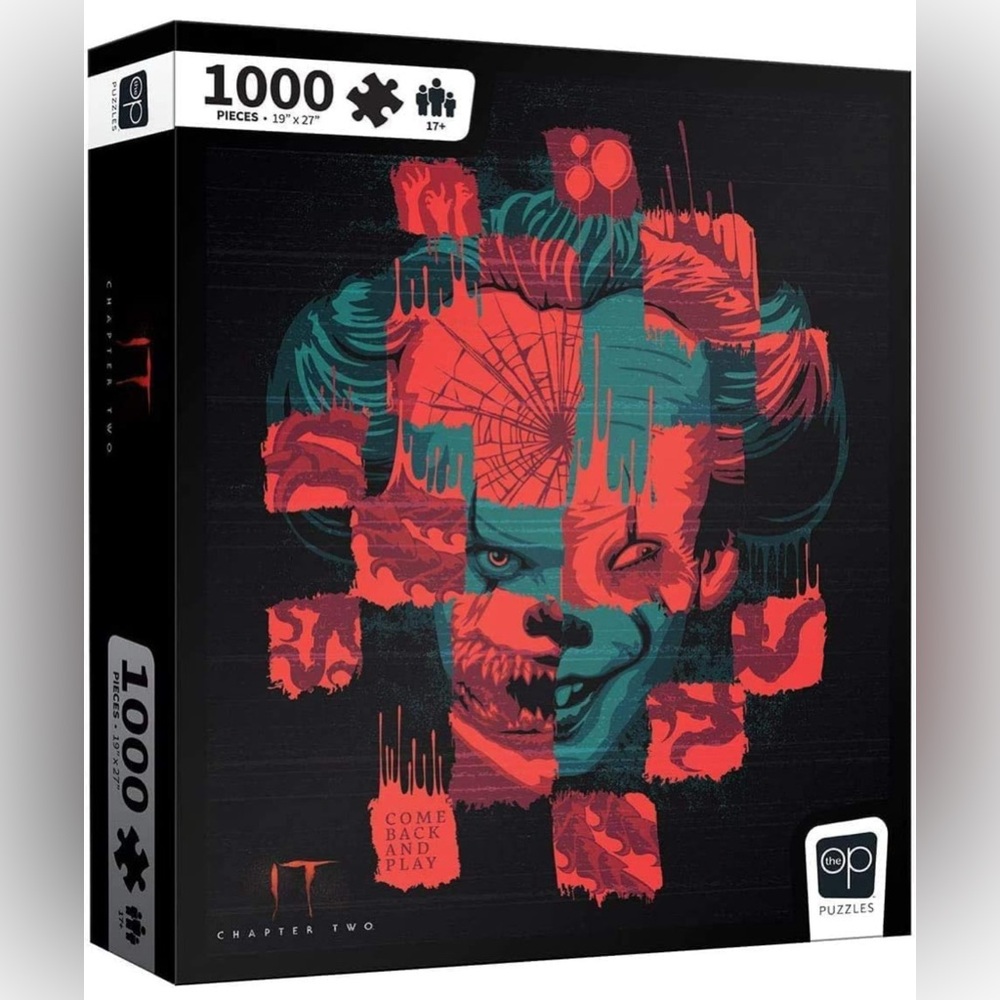 IT Chapter Two 1000-Piece Puzzle - Red and Black by OP Puzzles